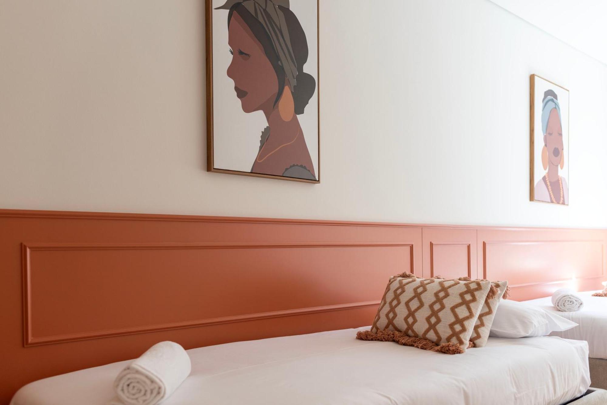 Doispontozero Alegria Terracotta Apartment Porto Luaran gambar